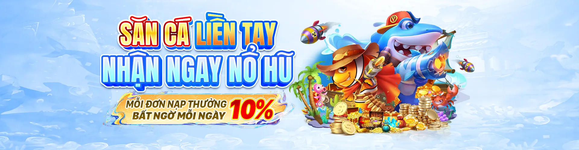 Hình ảnh banner khuyến mãi mới nhất 2026 tại 5top trang chủ chính thức